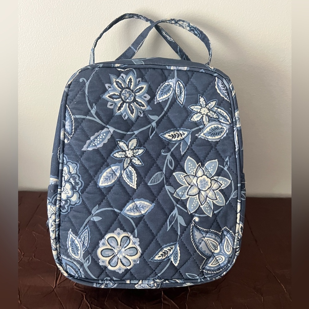 Insulated Lunch Tote Bag - Blue - Picture 7 of 9